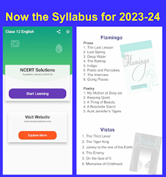 Class 12 English for 2023-24