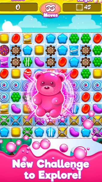 Candy Gummy Bears - The Kingdom of Match 3 Games