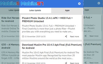 Mobile57 - Latest Update News