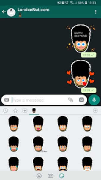 London Guard Stickers for WhatsApp