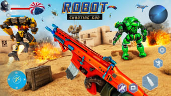 Robot Strike Shooting Gun Game