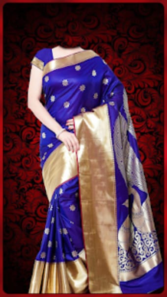 Women Saree Photo Suit : Royal Traditional Suit