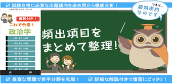 公務員試験 政治学 2023年度 過去問 専門試験 一問一答