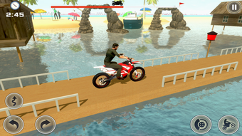 Bike Beach Stunt Master Game