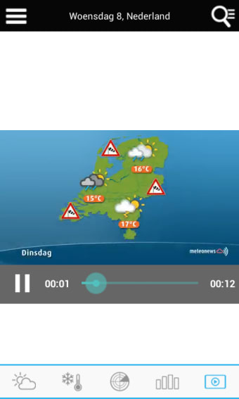 Weather for Denmark
