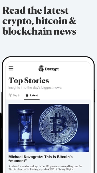 Decrypt: Bitcoin  crypto news