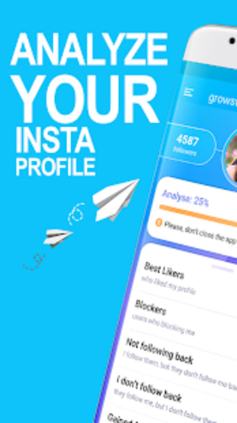 GrowStat: followers reports for instagram
