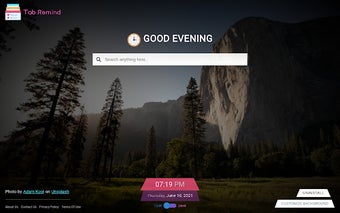 Tab Remind Extension