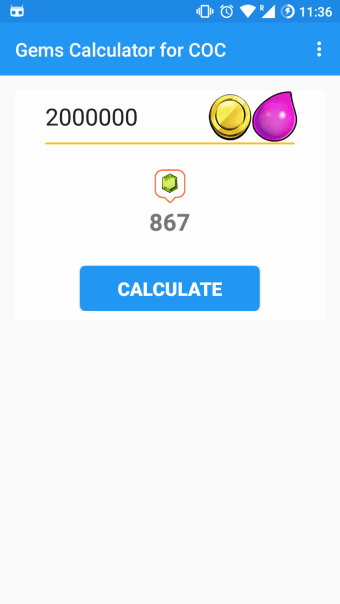 Gems Calculator for Clash Of Clans