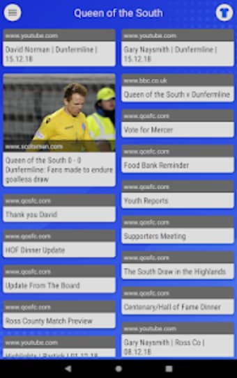 SFN - Unofficial Queen of the South Football News