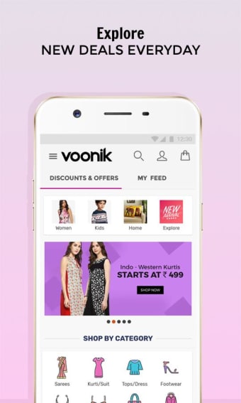 Voonik Online Shopping App