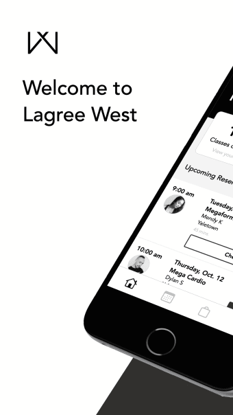 Lagree West: Booking App