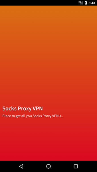 Socks Proxy VPN