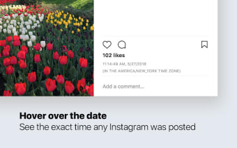Exact Time Viewer for Instagram