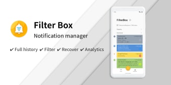 FilterBox notification manager