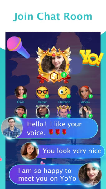 YoYo - Voice chat room Audio chat Casual games