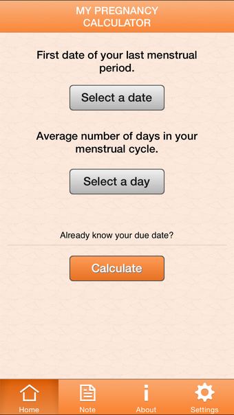 My Pregnancy Calculator