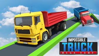 Superhero Truck Mega Ramp : Impossible Hot Truck