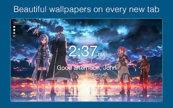 Sword Art Online Wallpaper HD New Tab