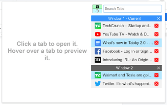 Tabby - Window and Tab Manager