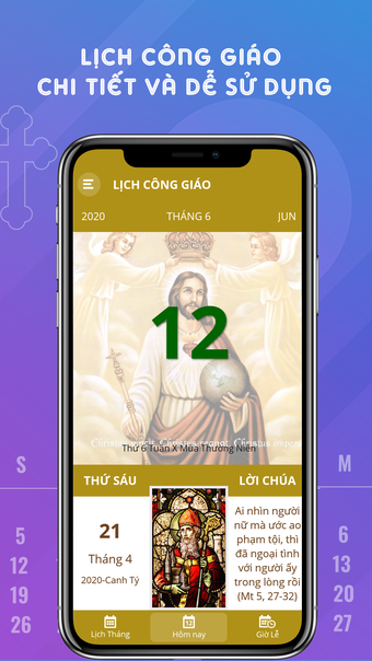 Lịch Công Giáo - Giờ lễ