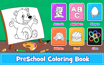 Coloring Games  PreSchool Coloring Book for kids