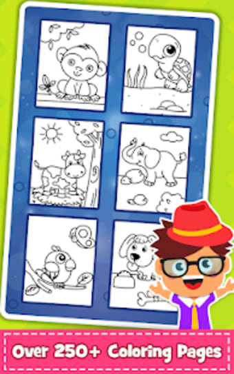 Coloring Games  PreSchool Coloring Book for kids