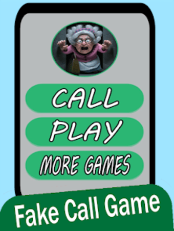 Fake Call Scary Granny Games