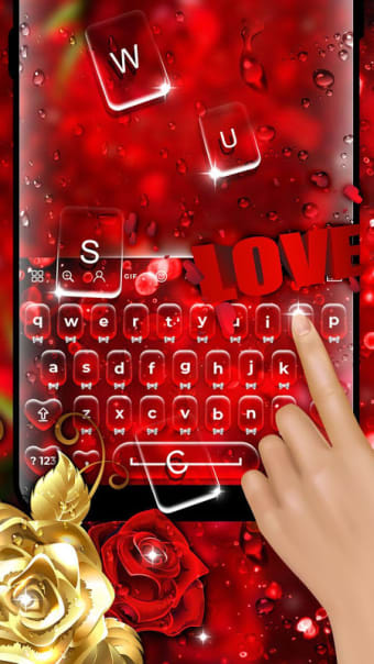 Valentine Keyboard Theme