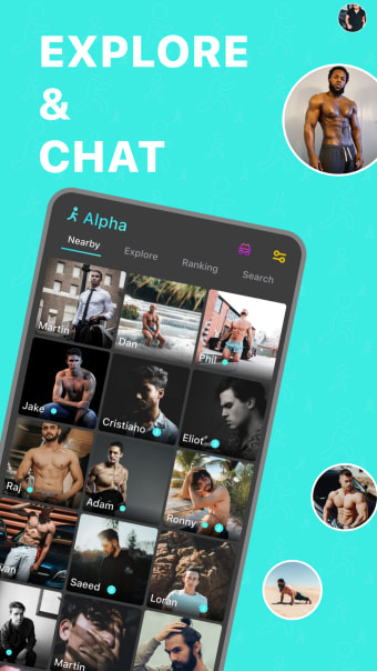 Alpha - Gay Dating  Chat