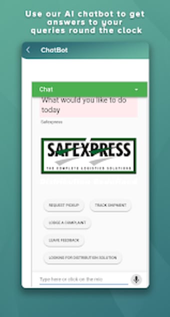 Safexpress Green APP