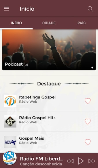 Rádios Gospel - Evangélicas