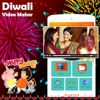 Diwali Photo to Video Maker :