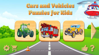 Car Puzzle for Toddlers  Kids