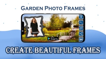 Garden Photo Frame Editor