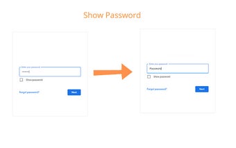 Show Password - Safe and Secure