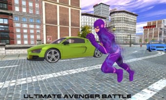Real Speed Robot Hero: NY Crime City Battle