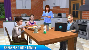 Happy Virtual Dad Family Game