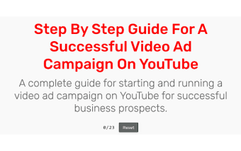 Yt Video Campaign Checklist