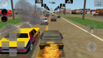 Mad Road 3D - Combat cars game