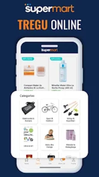 SuperMart: Online Shopping App