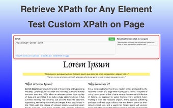 XPath Tester