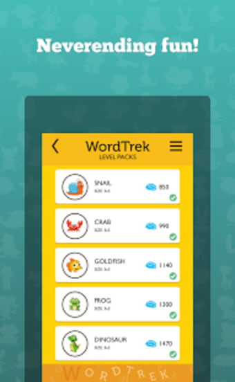 Word Trek - Brain game app
