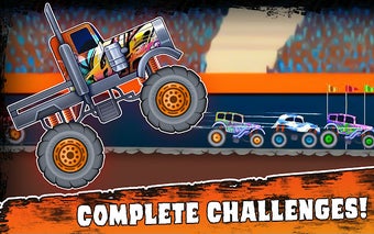 Monster Truck Speed Race Car Game