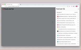 Read It Later New Tab