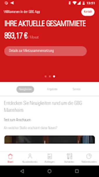 GBG Mannheim - Mieter-App