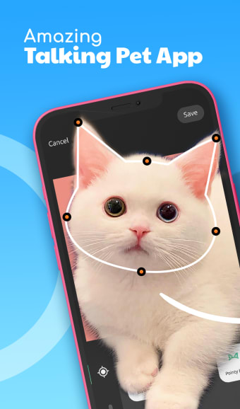 Talking pet app: animating talking animals