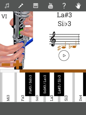 3D Clarinet Fingering Chart - How To Play Clarinet