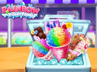 Summer Rainbow Frozen Foods！