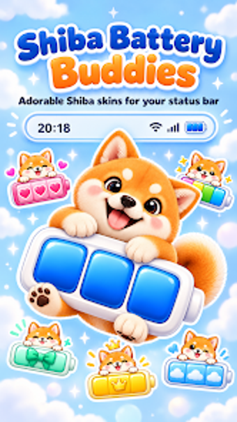 Shibattery: Emoji Battery Icon untuk Android - Unduh